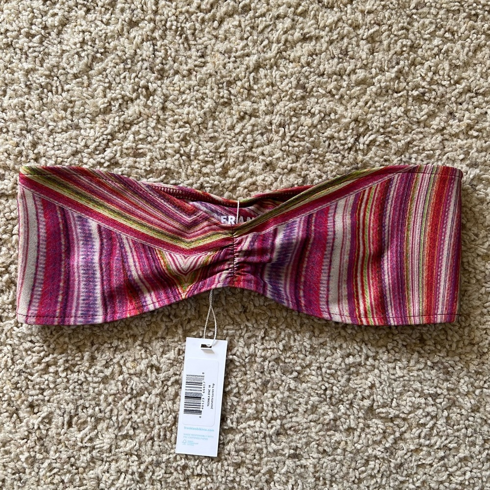 Frankie's Bikinis Dance Pink Top